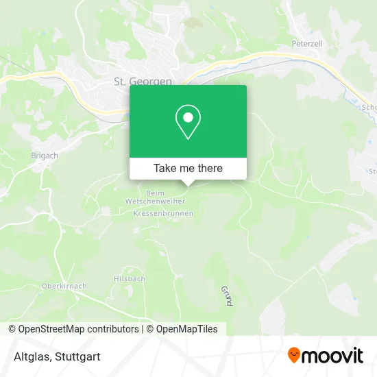 Altglas map