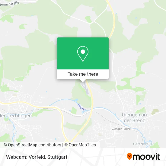 Webcam: Vorfeld map