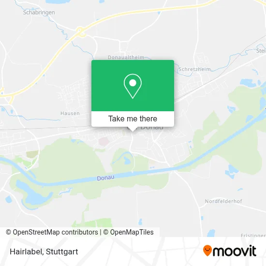 Hairlabel map