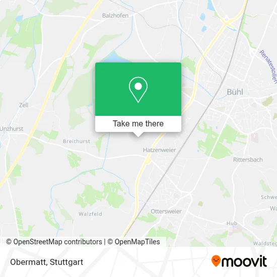 Obermatt map