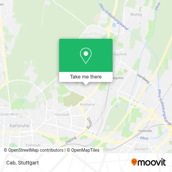 Cab map