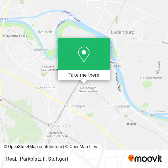 Real,- Parkplatz II map