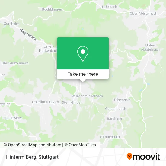 Hinterm Berg map