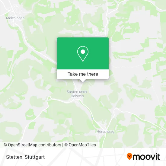 Stetten map