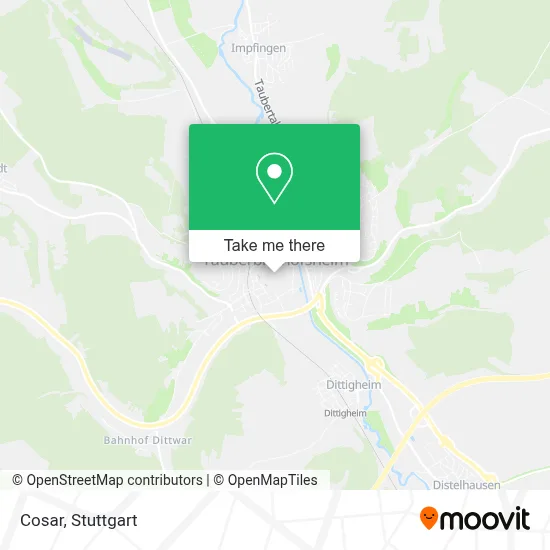 Cosar map