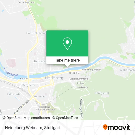 Heidelberg Webcam map