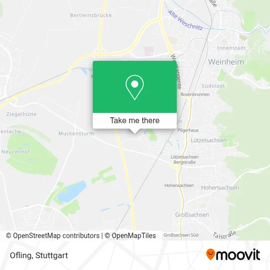 Ofling map