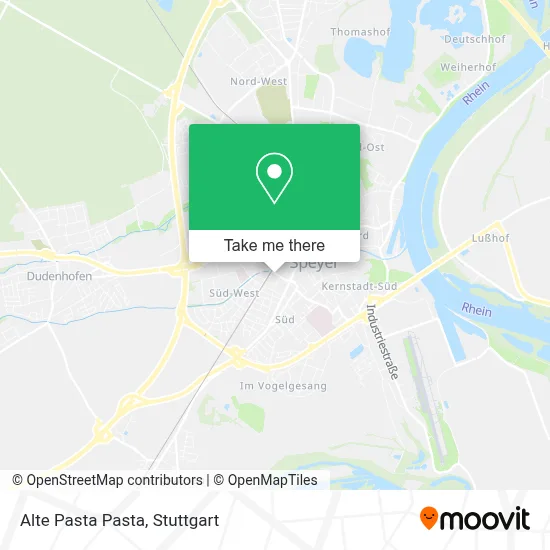 Alte Pasta Pasta map