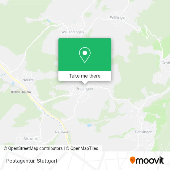Postagentur map