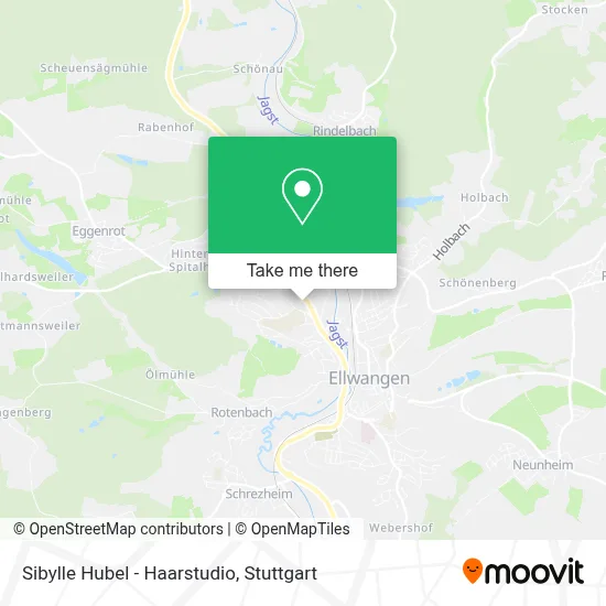 Sibylle Hubel - Haarstudio map
