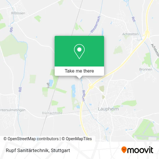 Rupf Sanitärtechnik map