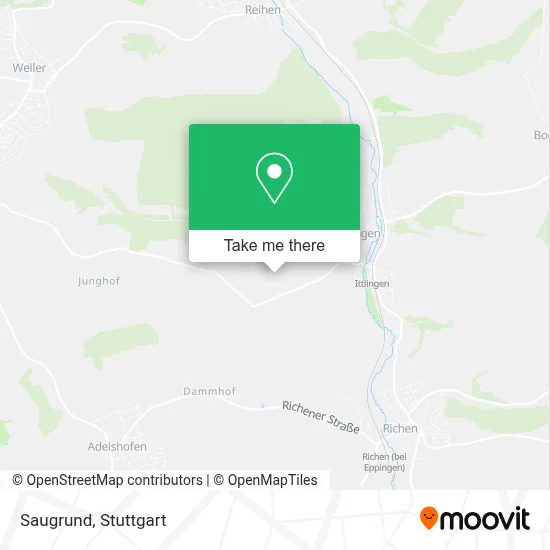 Saugrund map