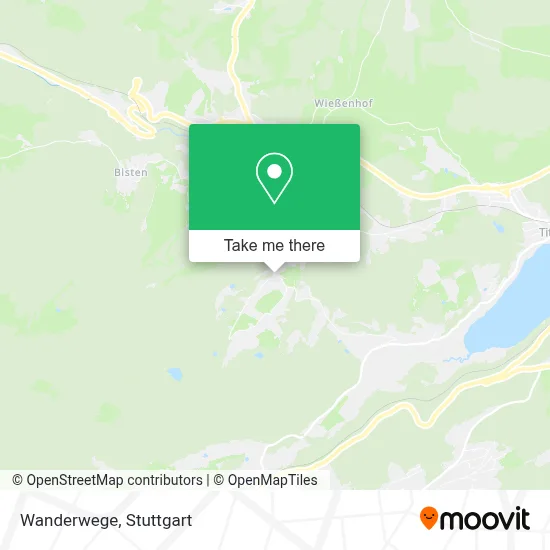 Wanderwege map