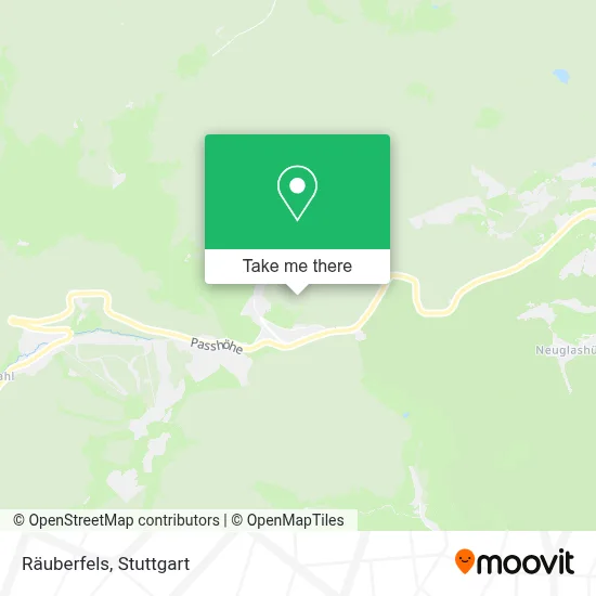 Räuberfels map