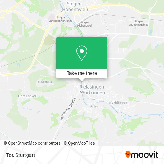 Tor map