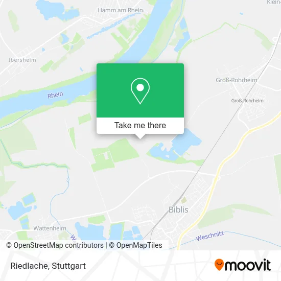 Riedlache map