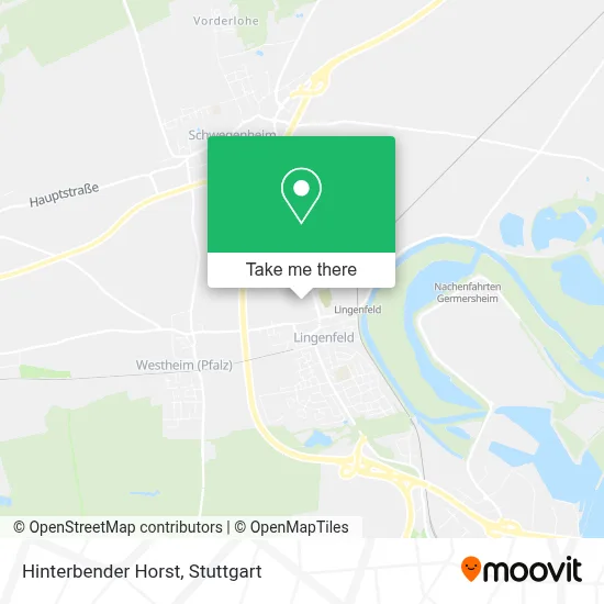 Hinterbender Horst map