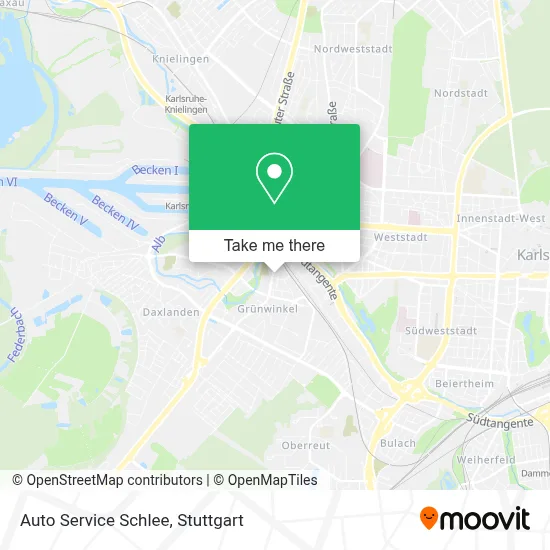 Auto Service Schlee map