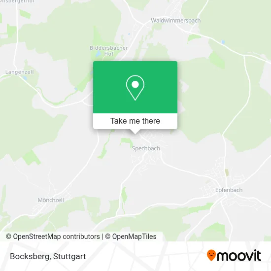 Bocksberg map