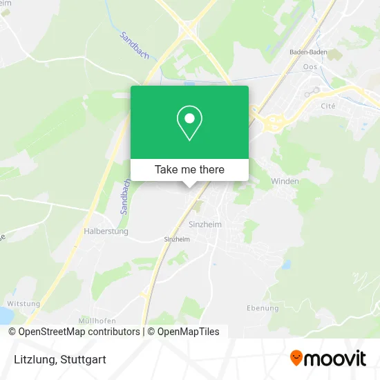 Litzlung map