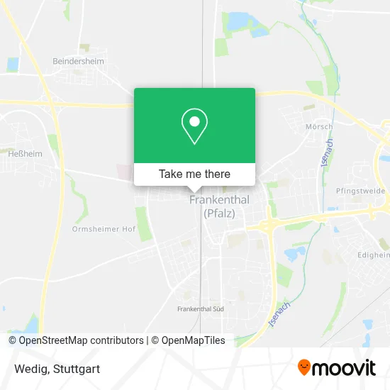 Wedig map