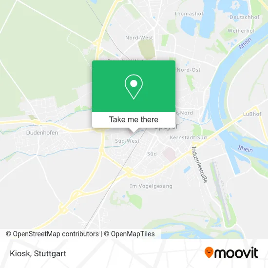 Kiosk map