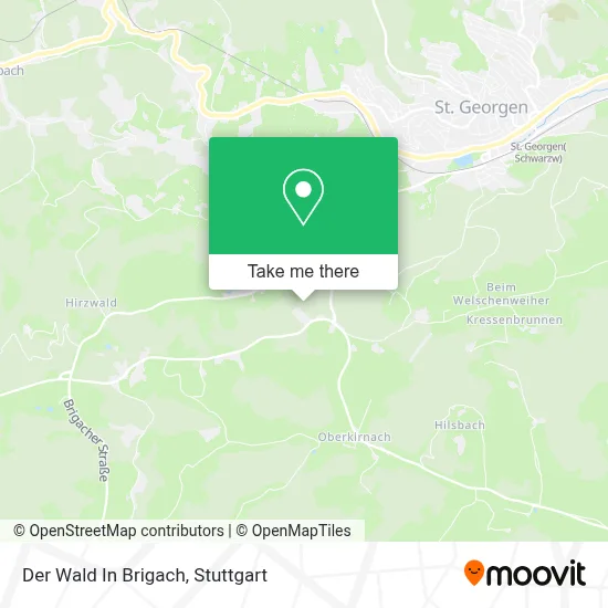 Der Wald In Brigach map