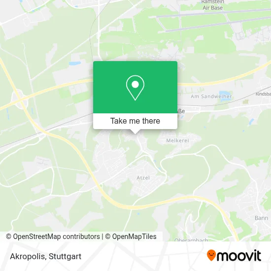 Akropolis map