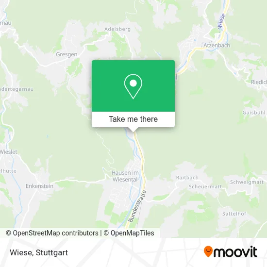 Wiese map