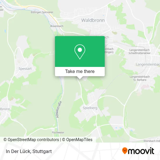 In Der Lück map