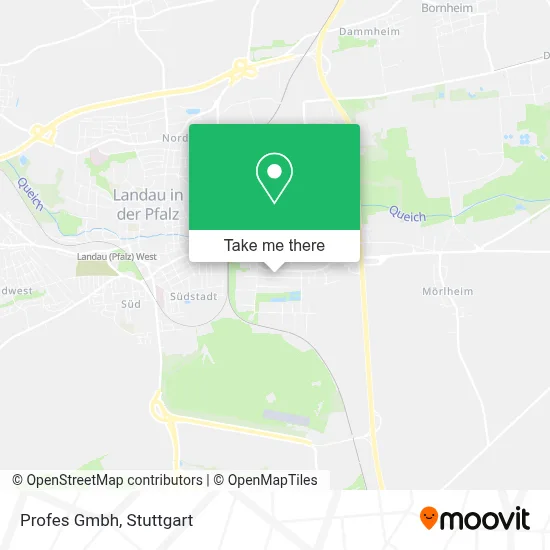 Profes Gmbh map