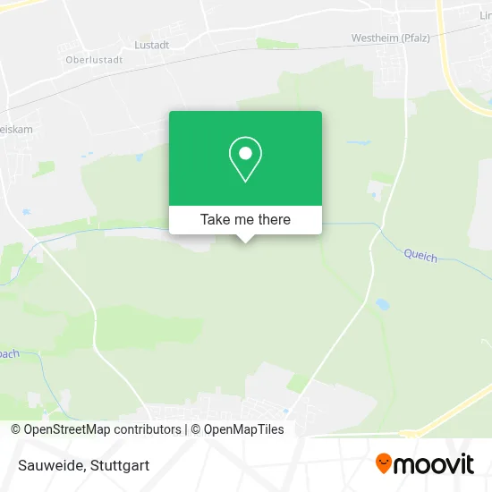 Sauweide map