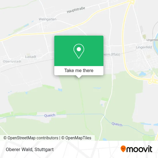 Oberer Wald map