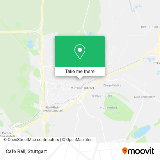 Cafe Rall map