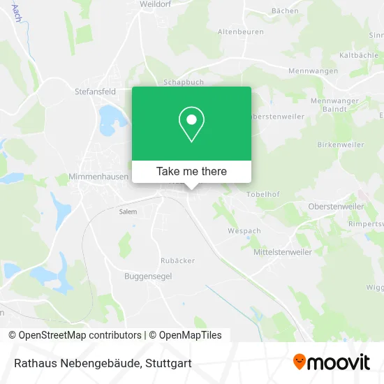 Rathaus Nebengebäude map
