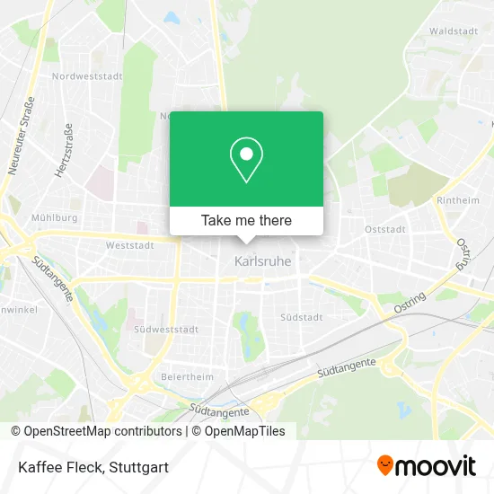 Kaffee Fleck map