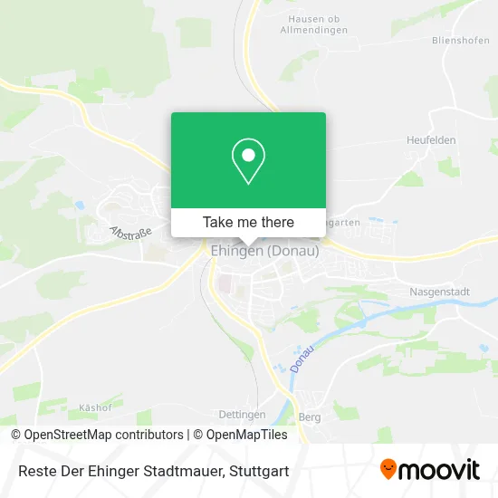 Reste Der Ehinger Stadtmauer map