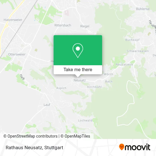 Rathaus Neusatz map