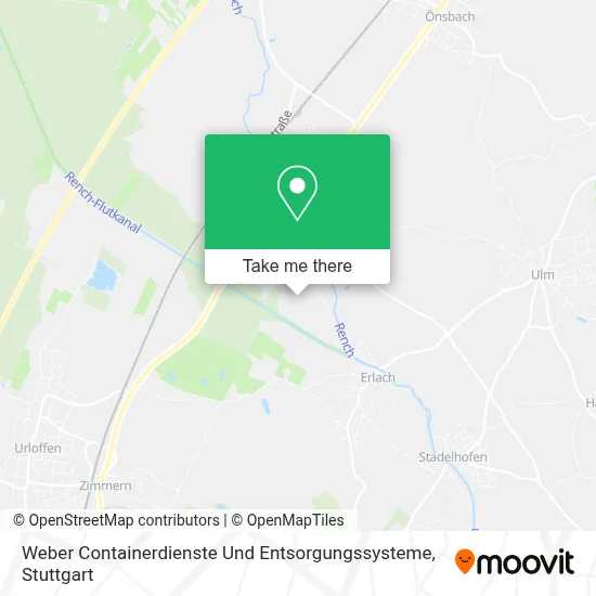 Weber Containerdienste Und Entsorgungssysteme map