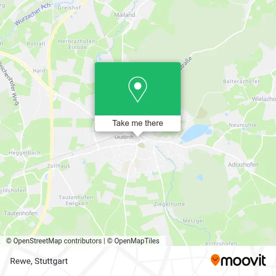 Rewe map
