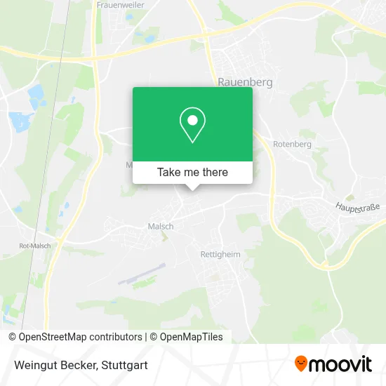 Weingut Becker map