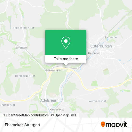 Eberacker map