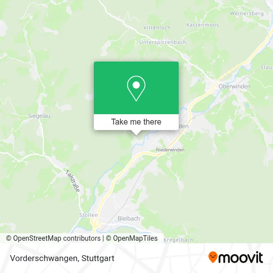 Vorderschwangen map