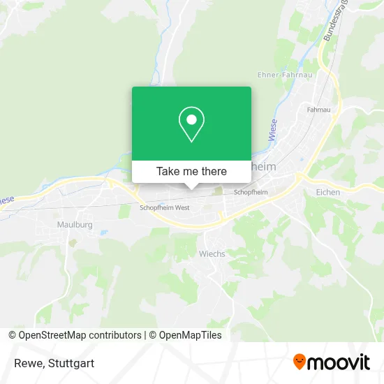 Rewe map