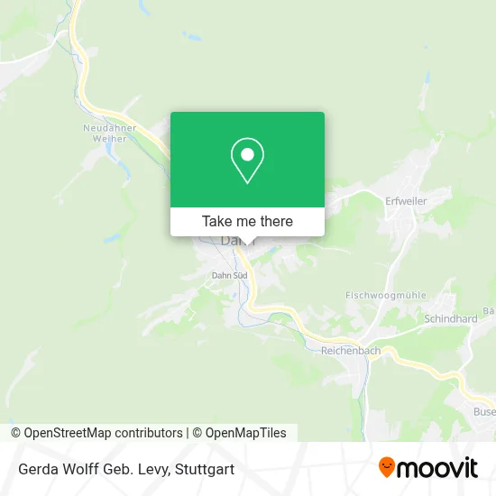 Gerda Wolff Geb. Levy map