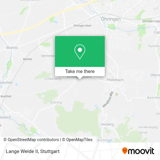 Lange Weide II map