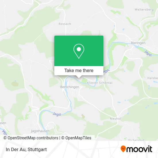 In Der Au map