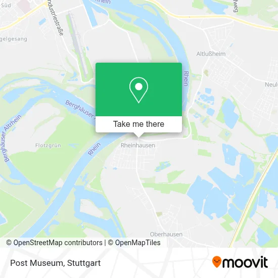 Postmuseum map