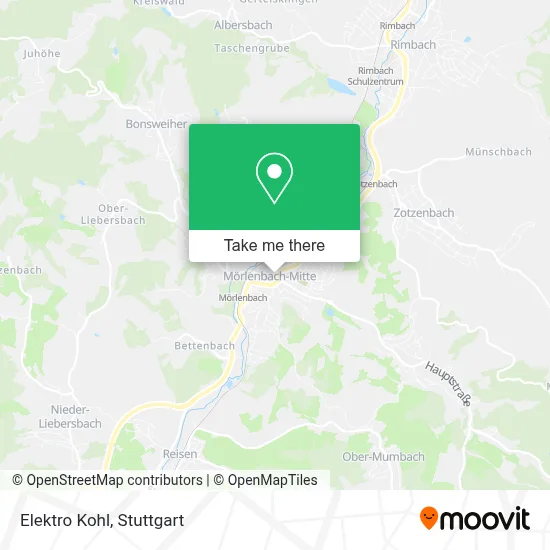 Elektro Kohl map