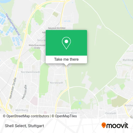 Shell Select map